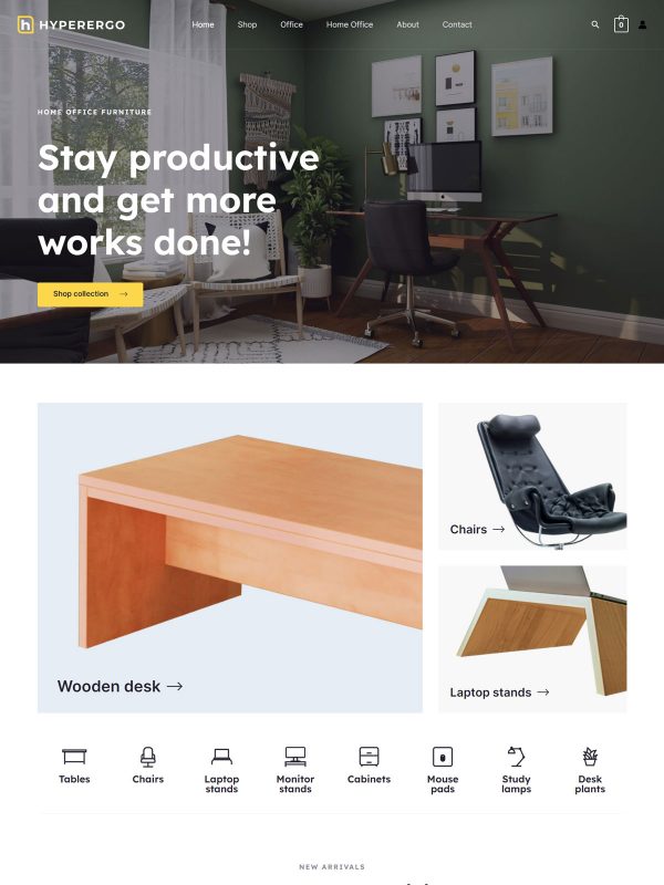 ID：691528  astra主题  Office Furniture Store办公家具店