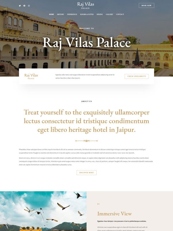 ID：691545  astra主题  Heritage Hotel遗产酒店