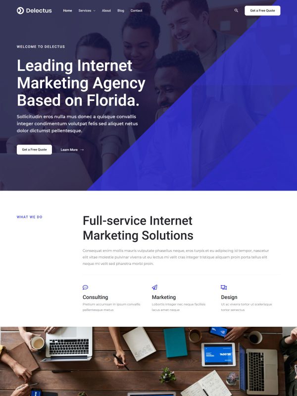 ID：691558  astra主题  Digital Marketing Agency数字营销机构