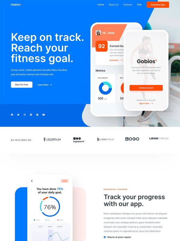ID：691575  astra主题  Tech Startup科技创业公司