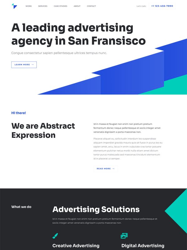 ID：691567  astra主题  Advertising Agency广告公司