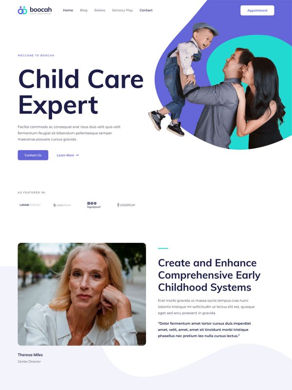 ID：691590  astra主题  Child Care Blog幼儿博客