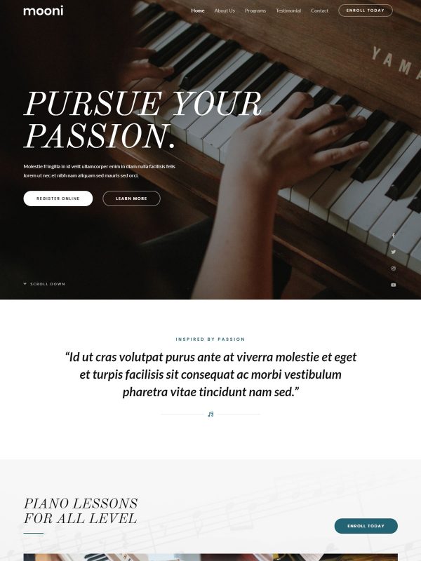 ID：691603  astra主题  Piano Tutor钢琴家教