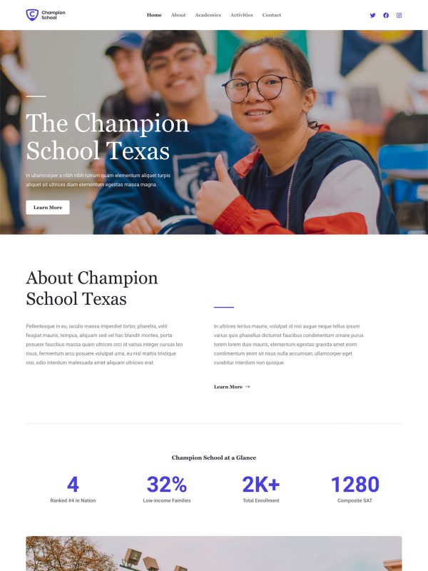ID：691624  astra主题  School学校