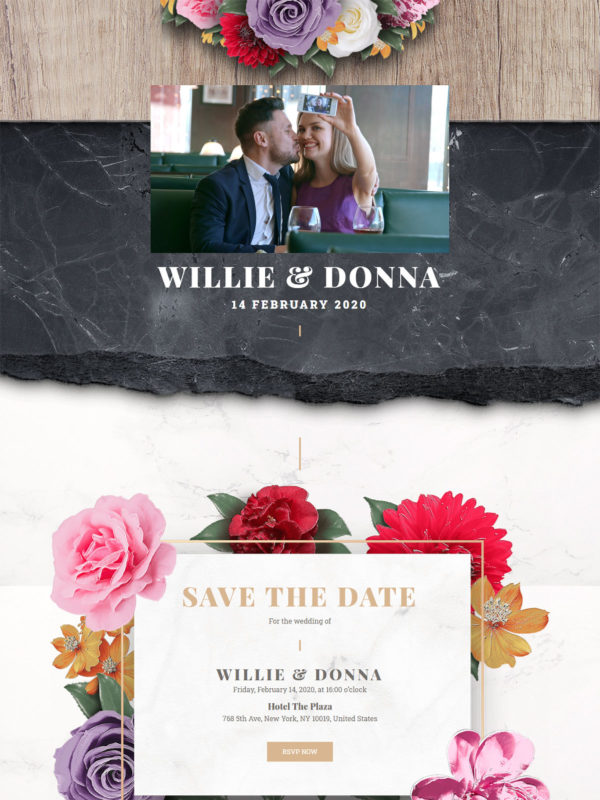ID：691634  astra主题  Wedding Invitation结婚请柬