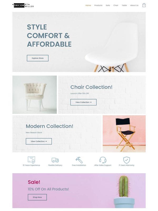 ID：691638  astra主题  Furniture Store家具店