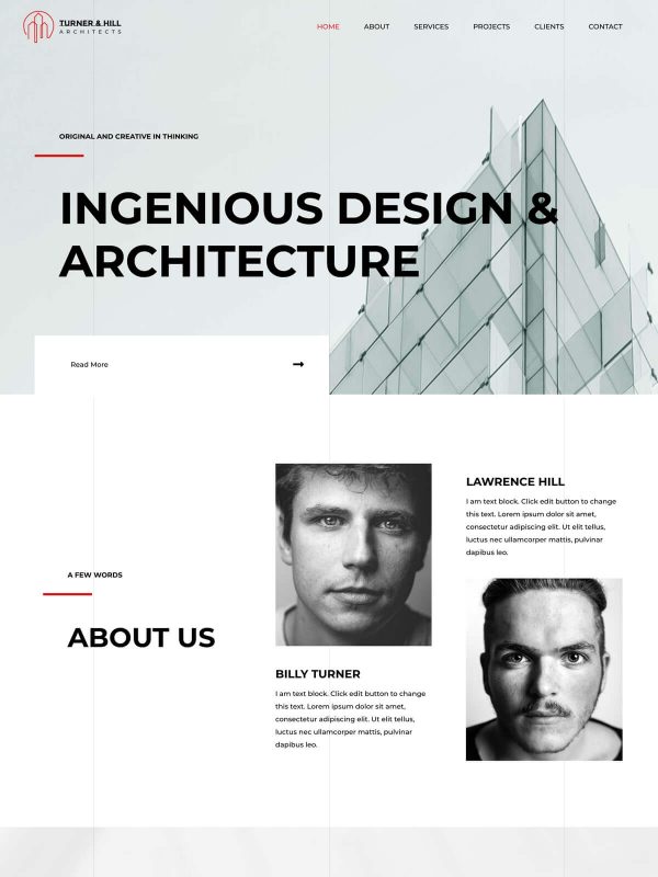 ID：691639  astra主题  Architecture Firm建筑公司