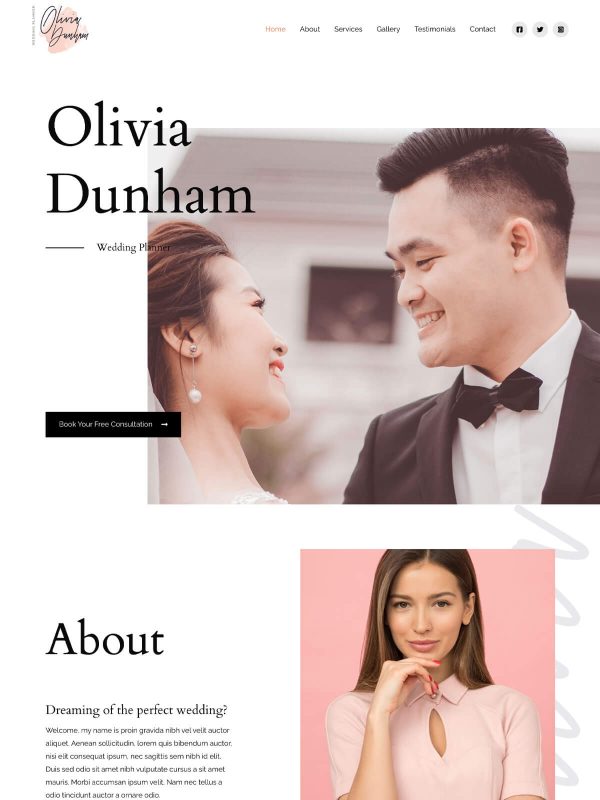 ID：691644  astra主题  Wedding Organizer婚礼组织者