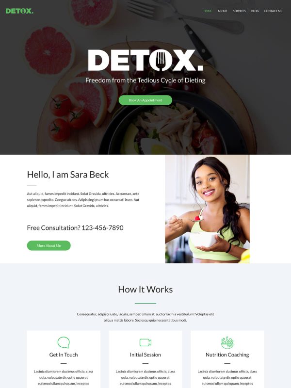 ID：691647  astra主题  Personal Dietitian个人营养师