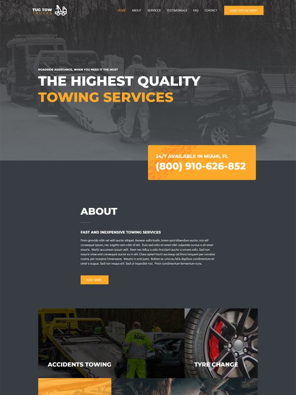ID：691665  astra主题  Towing Services​拖航服务​