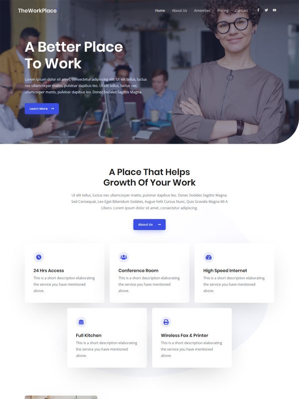 ID：691729  astra主题  Co-Working Space协同工作空间