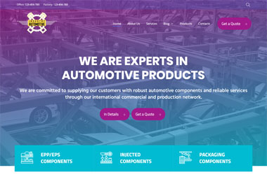 ID：691798 manufacturer主题 Automotive Parts Manufacturer 汽车零部件制造商