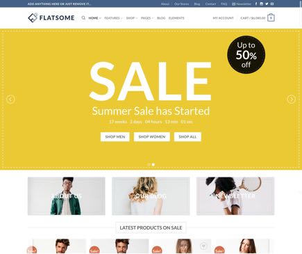 ID：691818 Flatsome主题  Big Sale